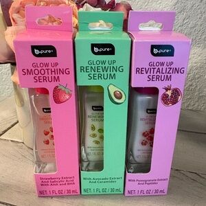 b.pure Glow Up Serum Trio